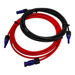 Solar PV Extension Cable 10mm² Amphenol Connectors Pre Crimped 5m-50m