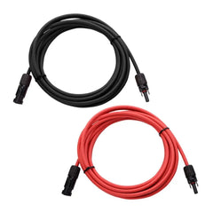 1m to 25m Solar PV Cable 6mm² Solar Panel Pre-crimped Solar Panel Connectors - VoltaconSolar