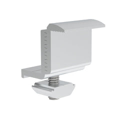 End Clamp 30-45mm for Solar Panel Mounting Rail - Adjustable