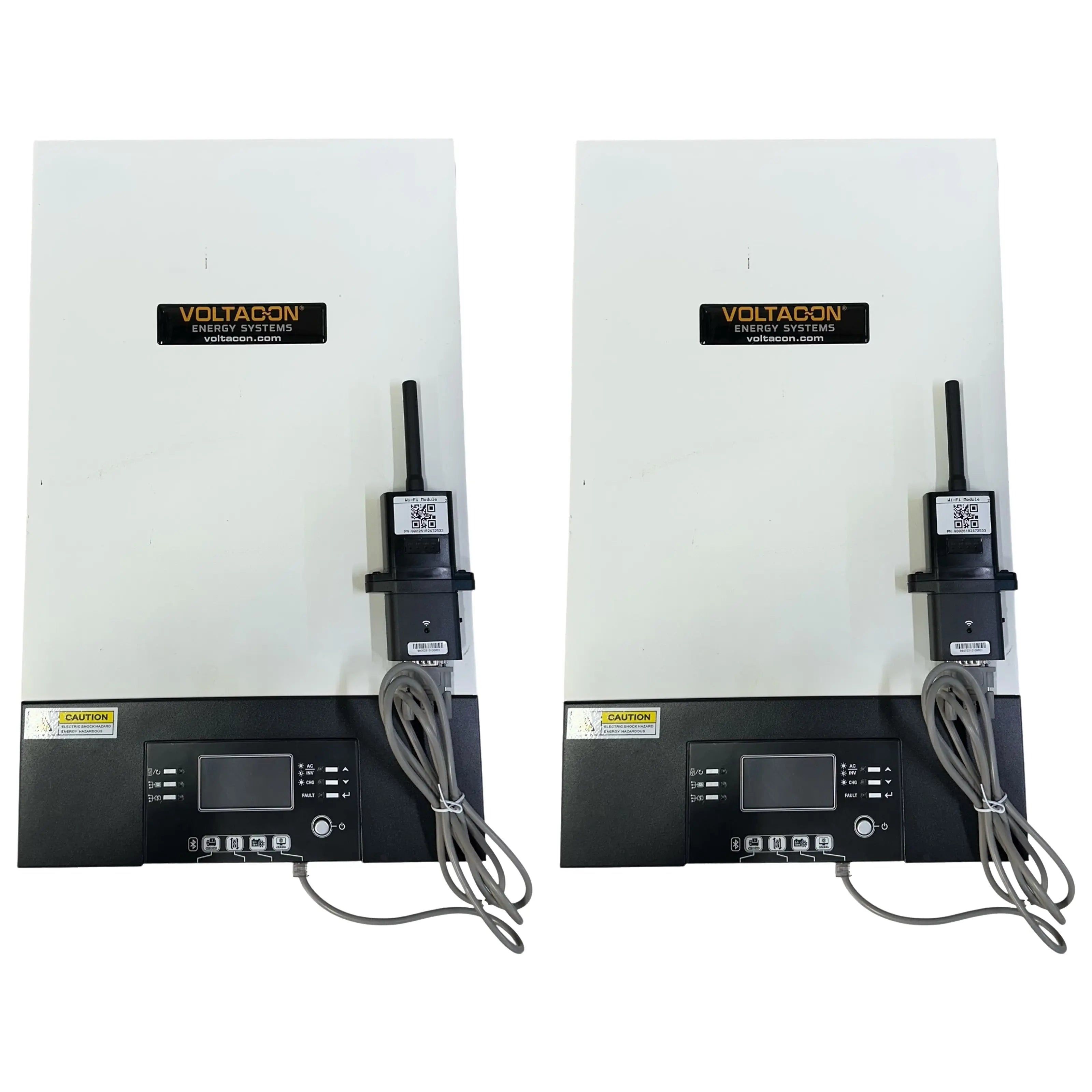 2x Conversol 5kW Off Grid Solar Inverter 48V MPPT Charger 230VAC -10kW Max Out Voltacon