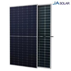 JA-Solar 600W N-Type Glass Bifacial Photovoltaic Panel Module JAM72D40-MB Deep Blue 4.0 - VoltaconSolar