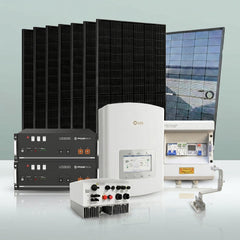Solis 8kW Hybrid ESS Kit 10.24kWh US5000 Batteries with 10 JA Solar Panels