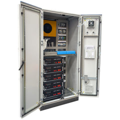 Voltacon 11kW Off Grid Power Cabinet 24kWh Pylontech Battery Storage BESS