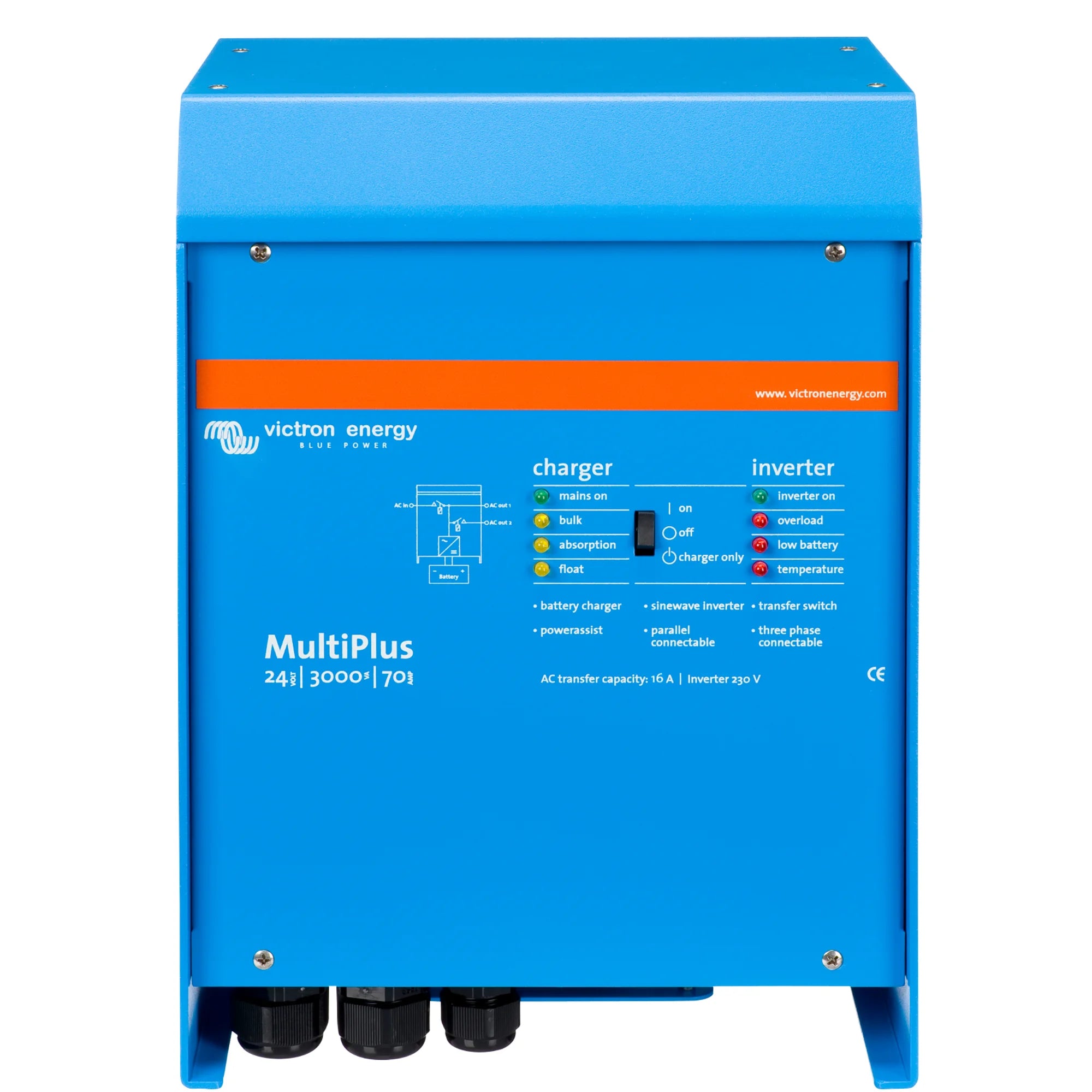 VoltaconSolar - PMP242300001 - MultiPlus 24/3000/70-16 230V VE.Bus
