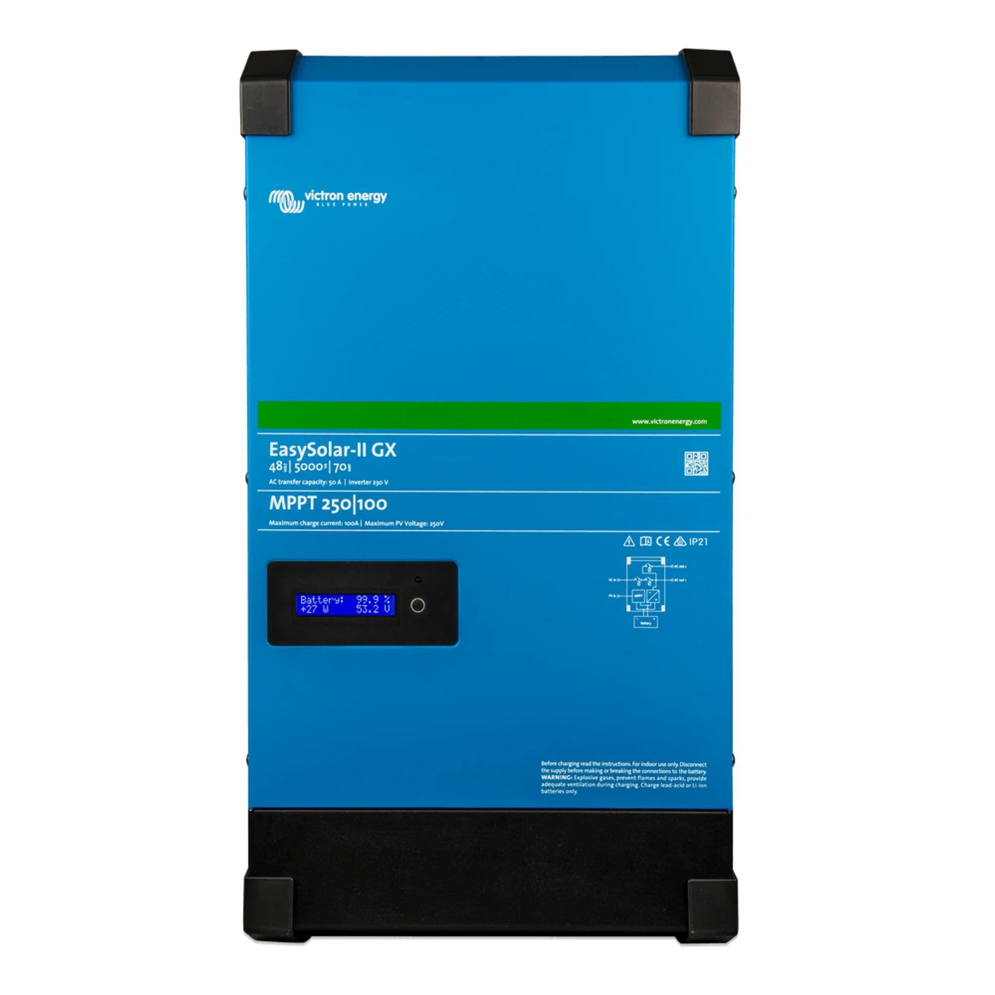 Victron EasySolar-II 48/6k5/100-50 MPPT 250/100 GX (PMP482657010) - image 1
