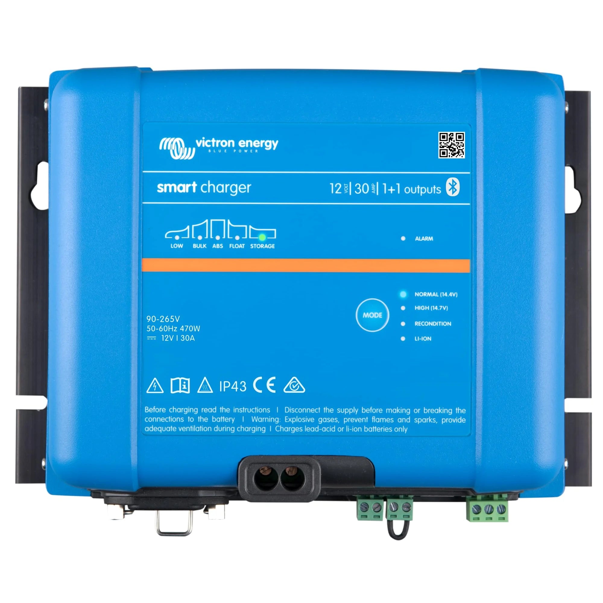 VoltaconSolar - PSC123051095 - Smart IP43 Charger 12/30(1+1) 120-240V