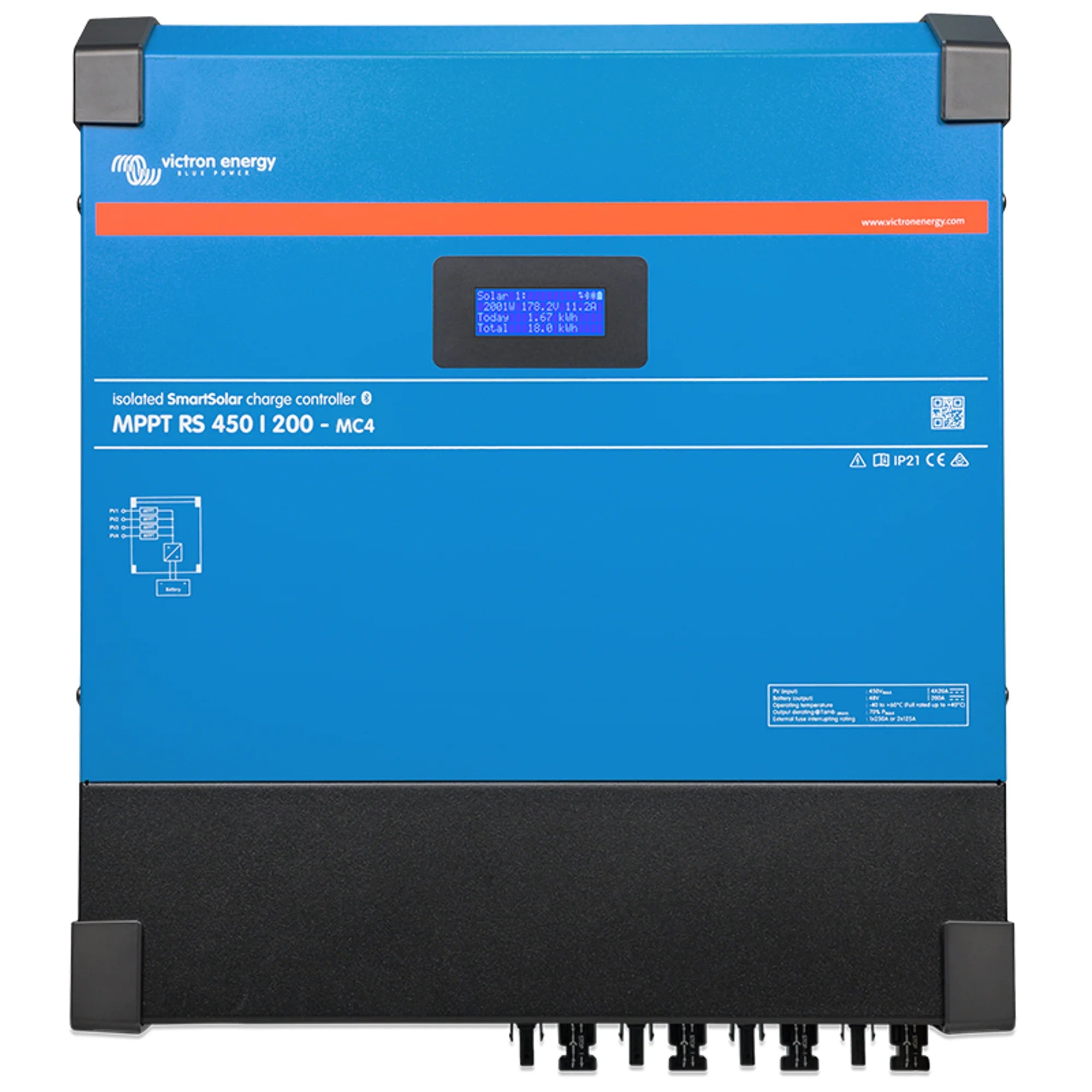 VoltaconSolar - SCC145120512 - SmartSolar MPPT RS 450/200-MC4
