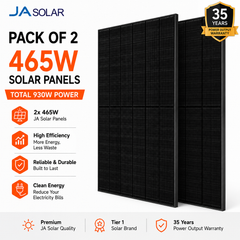 Solar Panel 930W Balcony Solar Kit 1000W Microinverter Plug In UK