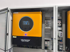 22kW Off-Grid Solar Control Cabinet Single Phase Plug & Play Inverter Charger UK