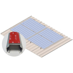 Easy Plan 3M Mounting With Rails And Clamping - VoltaconSolar