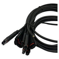 Extension Cables With Branch Connectors For Micro Inverters 1way To 8way Voltacon