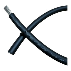 70mm² Helukabel Nsgaföu 1.8/3kV Black. Pair of Battery Cables. 0.5 to 5 Meters. Crimped Helukabel