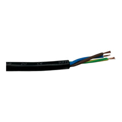 Helukabel H07RN-F 3 Core 1mm², Black AC Cable 0.6/1kV Inverter Cable Helukabel
