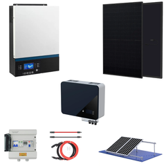 Off Grid Solar Power System 1500W Kit 5x 450W JA Solar Panels 2.5kWh 24V Lithium Battery
