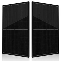 Pack of 10 Renesola Solar Panel 425W Half Cut 108-Cells N-TopCon Mono-Facial All Black - VoltaconSolar