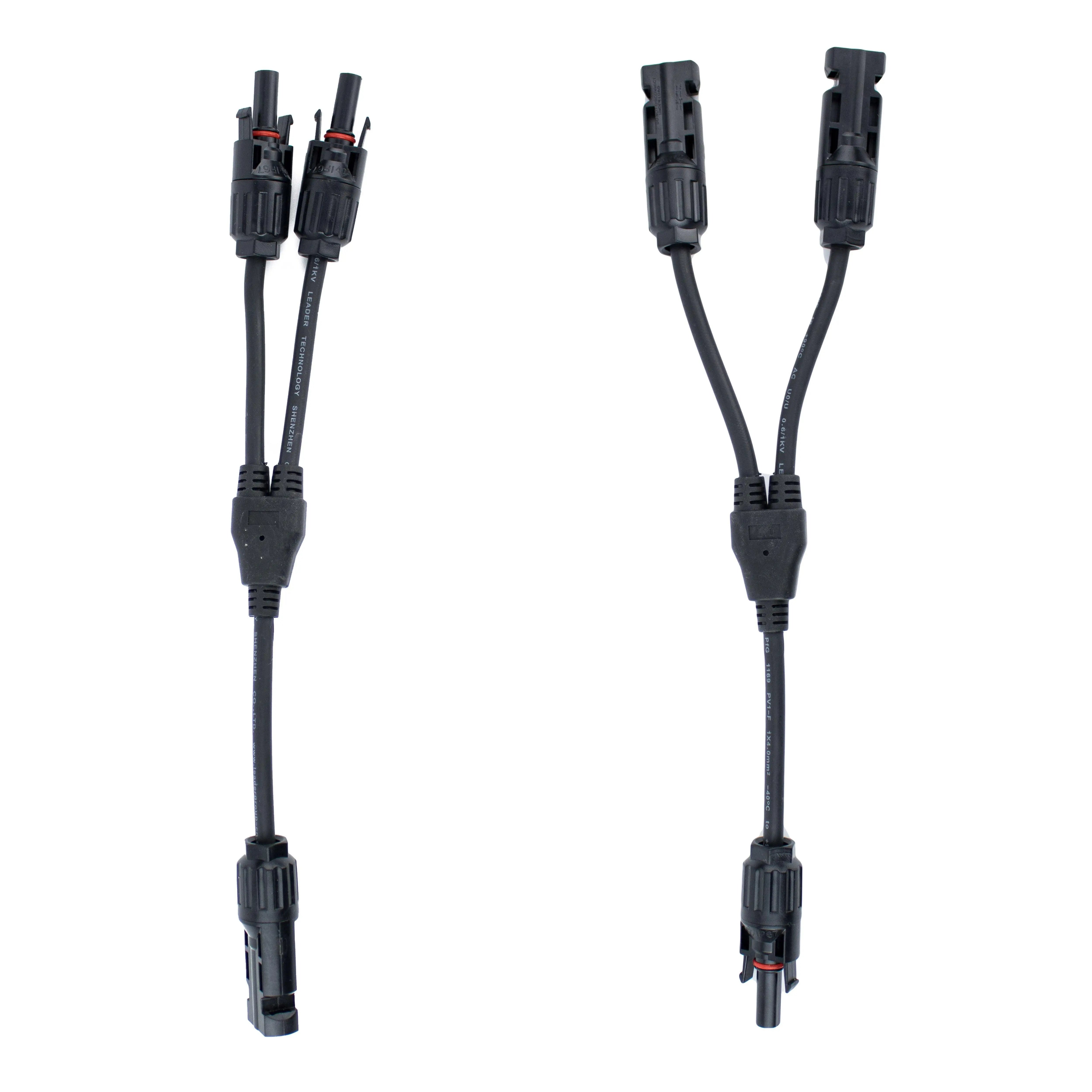 Pair Of Solar Panel Y Splitter Branch Connector Solar Panel 4mm², Waterproof - VoltaconSolar