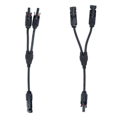 Pair Of Solar Panel Y Splitter Branch Connector Solar Panel 4mm², Waterproof - VoltaconSolar