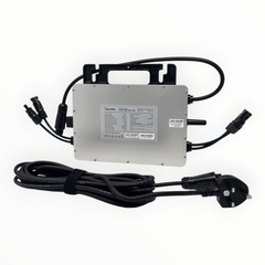 hoymiles solar microinverter with 5 meter ac extension cable uk plug