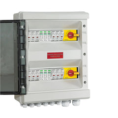 Solar PV Panel lCombiner DC Switch Box 6-way Input 2-way Output Voltacon