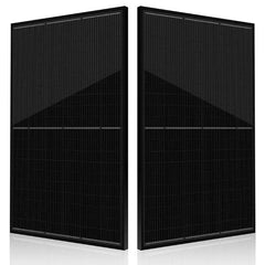 Renesola Solar Panel 425W Half Cut 108-Cells N-TopCon Mono-Facial All Black - VoltaconSolar