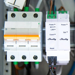 Shelly Pro 3EM Switch Add-on 2A Dry Contact Relay Module DIN Rail