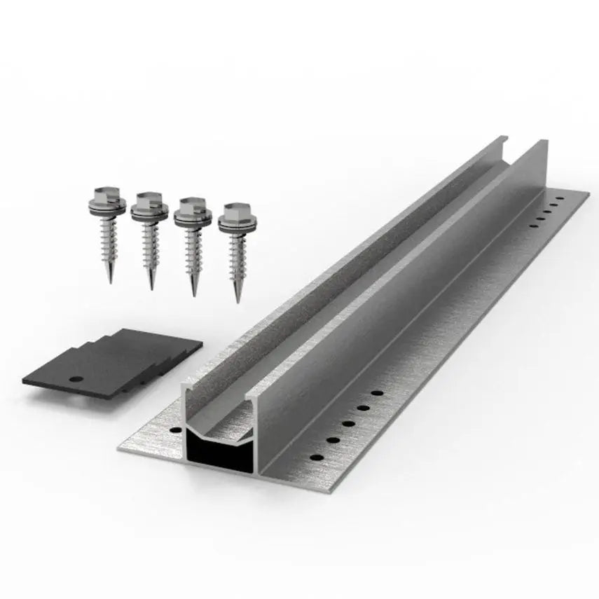 Solar Ultimate Rail-less Mounting For Trapezoidal & Corrugate Metal Roof - VoltaconSolar