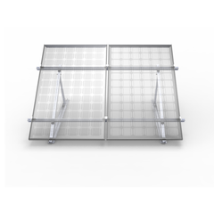 Solar Panel Mounting Kit Adjustable Angle Flat Roof - Ground