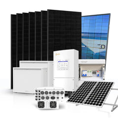 Solis 8kW Hybrid ESS Kit 10.24kWh Pelio IP65 Batteries with 10 JA Solar Panels