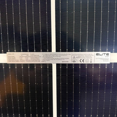 Elite Solar Panel 625Watt Bifacial N-Type Dual Glass Pallet of 36