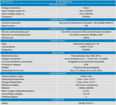 Victron Energy Meter VM-3P75CT - REL200300100 Victron Energy