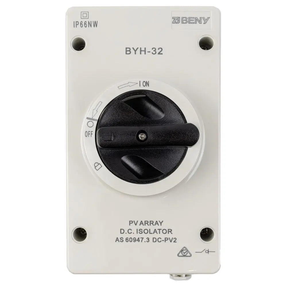 Volta-Switch DC Isolator For Solar PV Up To 1000V/32A - VoltaconSolar