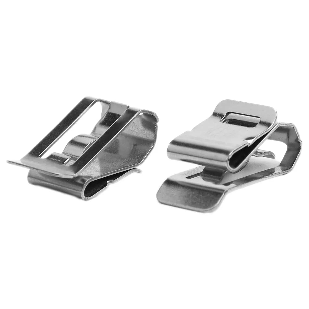 Universal Stainless Steel Frame Clips for Solar Cable Management 4mm/6mm