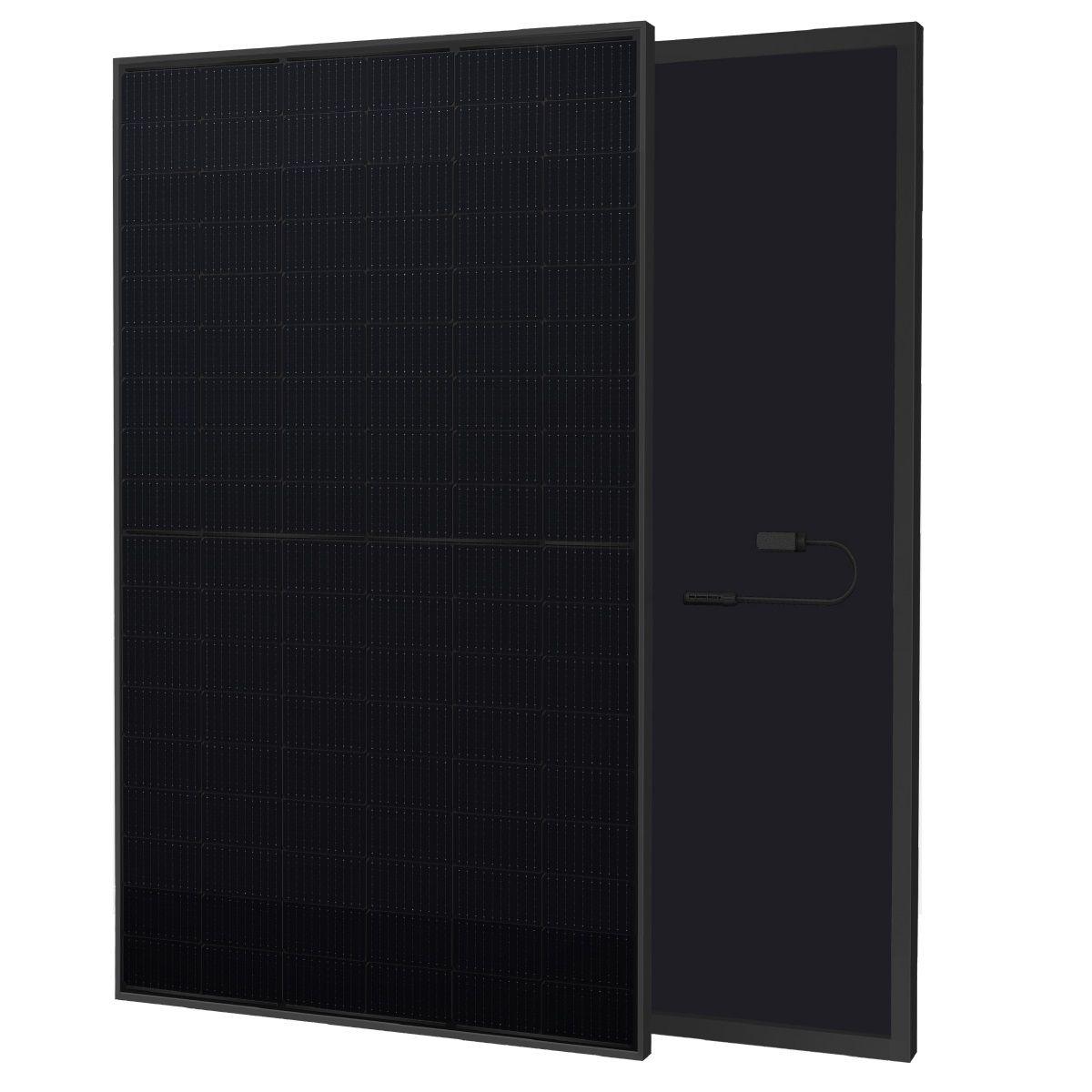 ET Solar 430Watt Solar Panel Bifacial Half-cut 22% Efficiency Full Black - VoltaconSolar