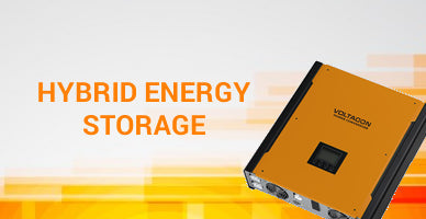One of the first hybrid solar inverters installed in the UK