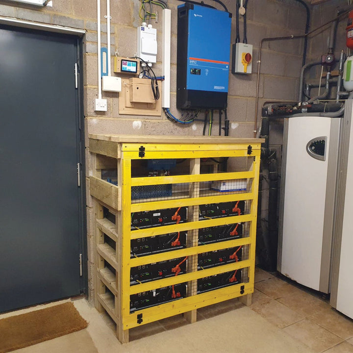 Battery Energy Storage System Victron Multiplus-II 15000 and US5000 Pylontech – DIY Installation