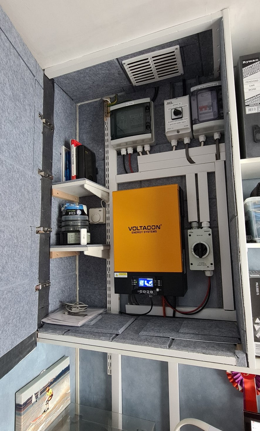 Customer’s DIY Solar Off Grid Project with 5kW inverter and US5000 Batteries
