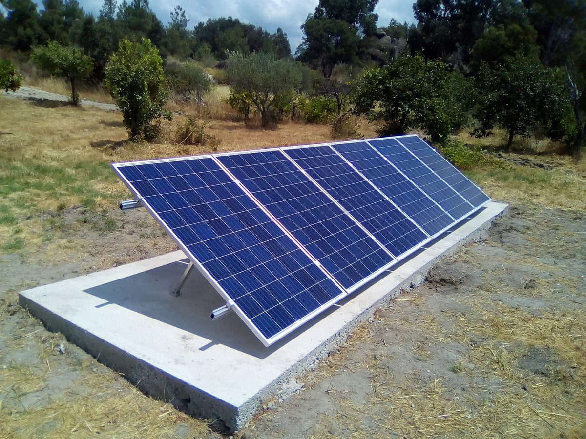 3kW Off Grid Photovoltaic System Installed in Portugal