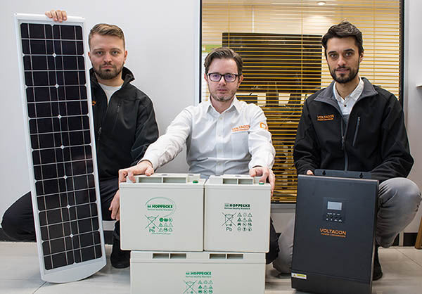 Exporting solar panels to homes and businesses across Europe