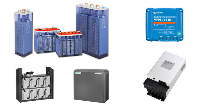 How long does it take to charge batteries from solar panels