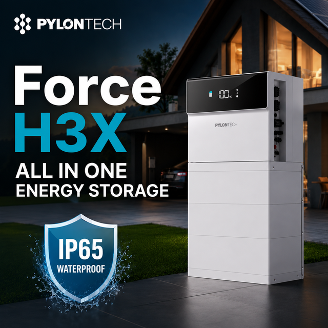 The Future of Home Solar in the UK: All-in-One Hybrid Battery Storage – Force H3X Pylontech