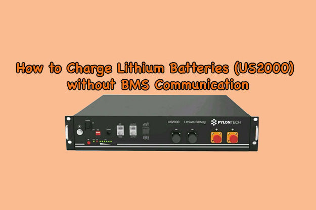 How to Charge Lithium Batteries, w/o BMS Comm.
