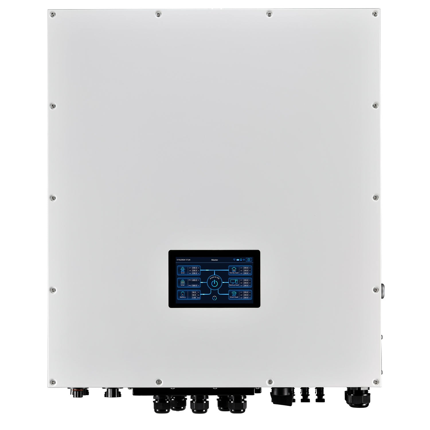 Conversol 10kW Hybrid Solar Inverter 3-Phase Dual AC In/Out IP65