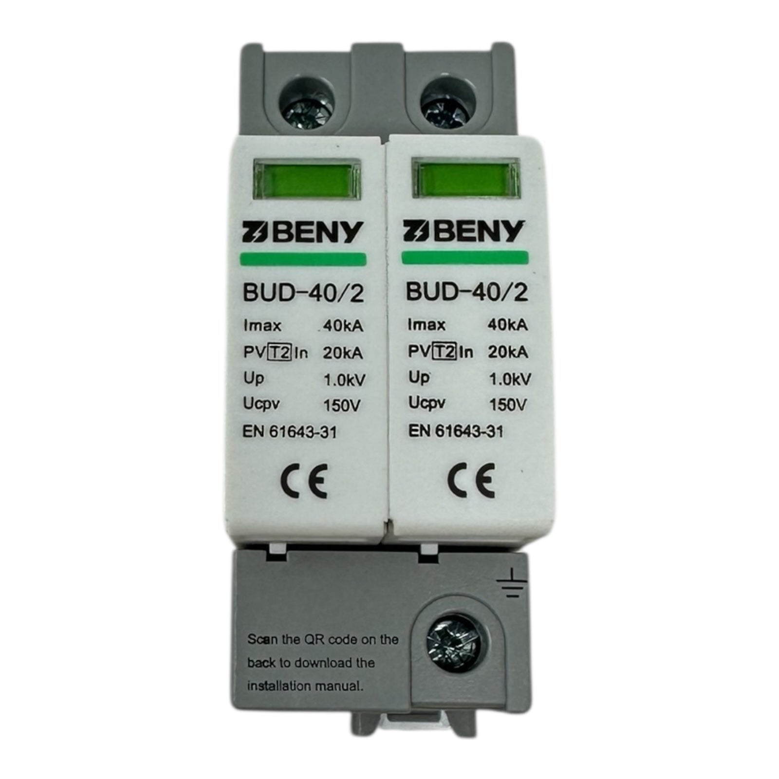 Surge Protection Device Type 2 Solar Panel Strings Up  150V