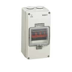 Din Rail 63A DC Isolator 4-pole 1200V. Option With Enclosure IP66