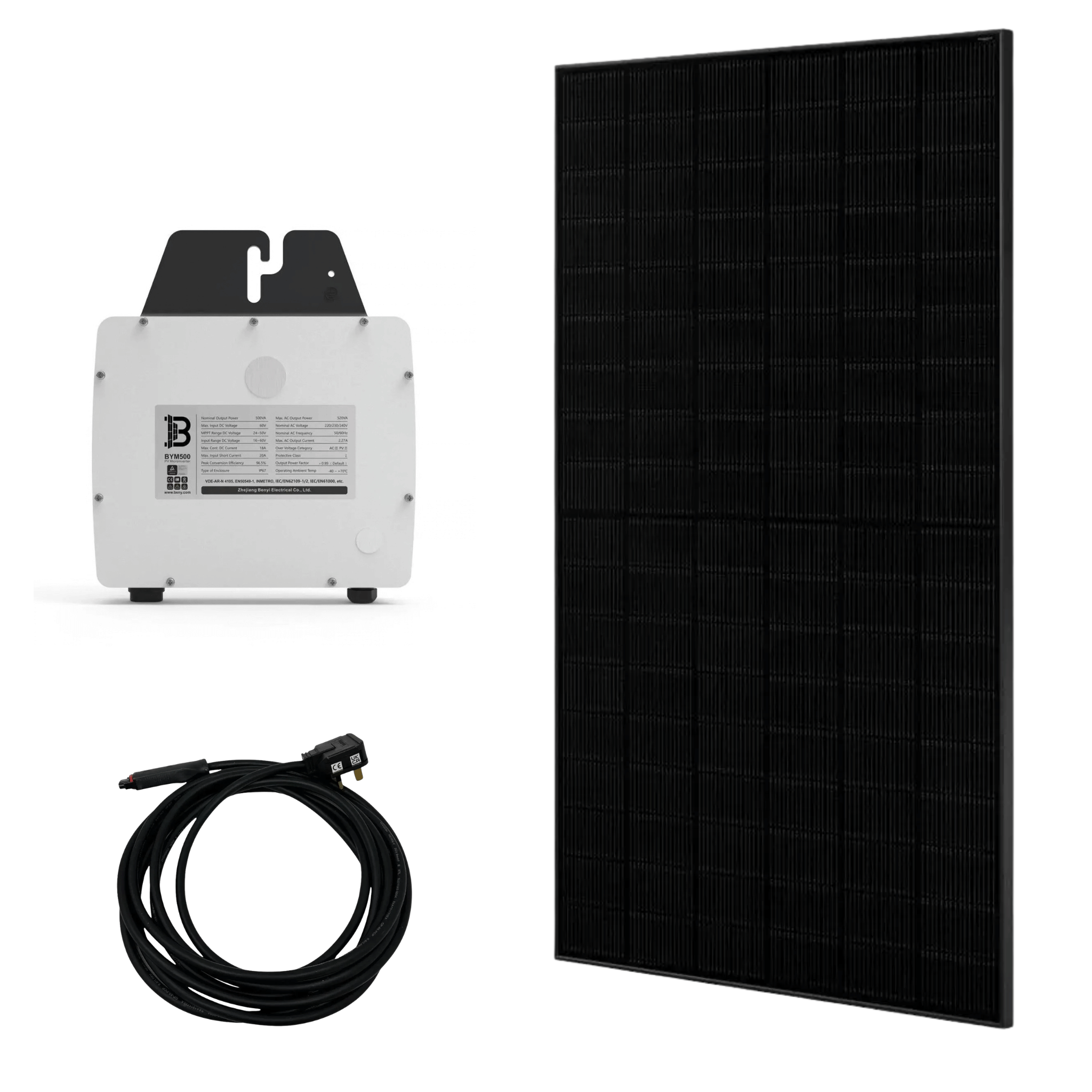 600w microinveretr JA Solar 465w Kit UK Plug
