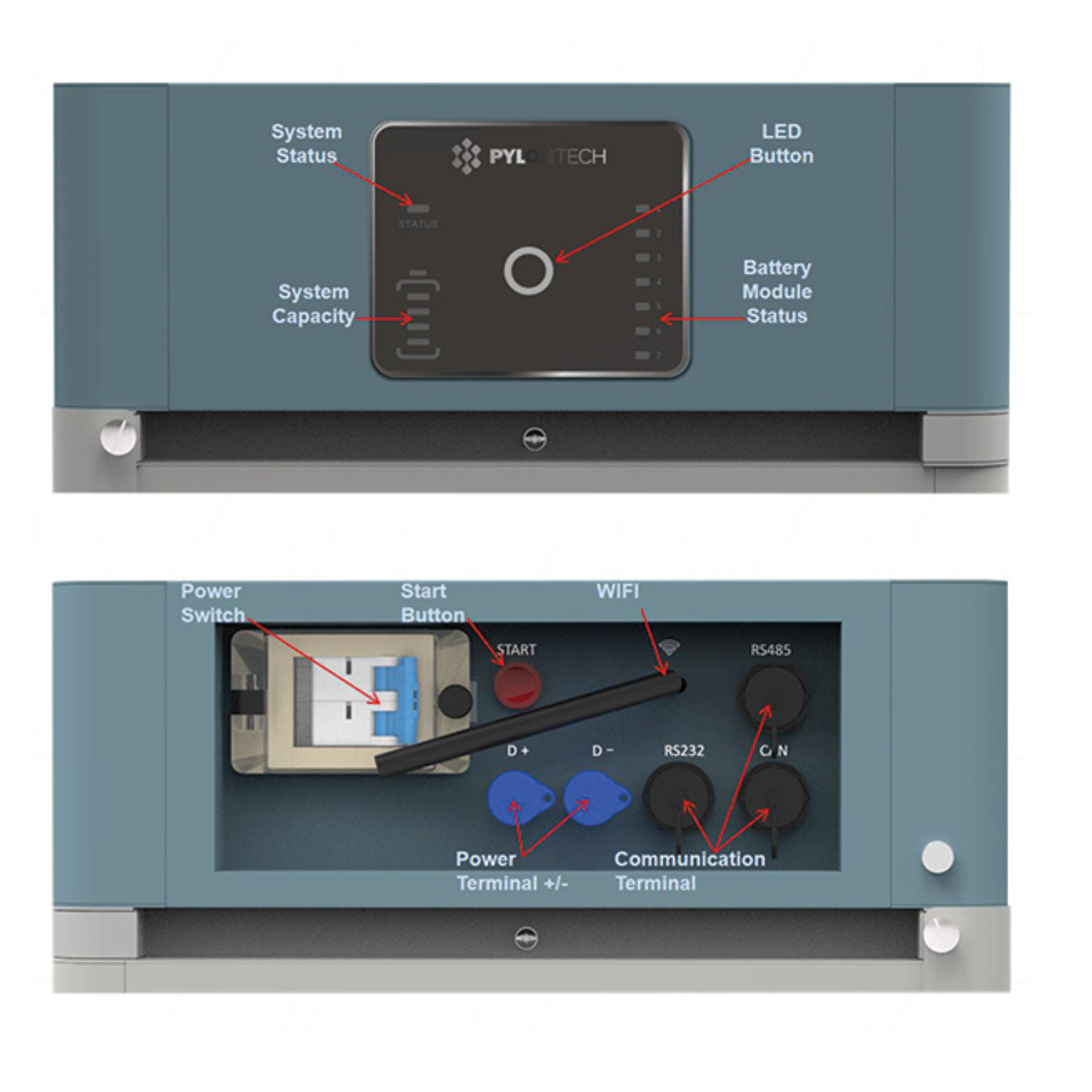 Pylontech Force FH2 BMS Controller FC0500M Lithium Battery LPF