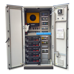Voltacon 11kW Off Grid Power Cabinet 24kWh Pylontech Battery Storage BESS