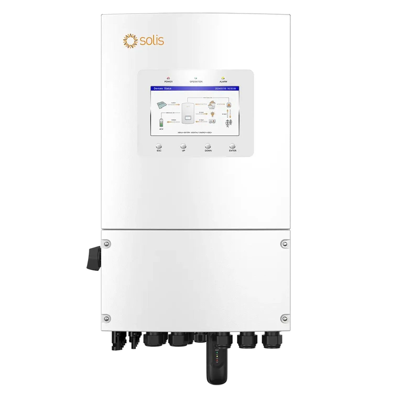 Solis S6-EH1P5K-L-PLUS 5kW Hybrid Solar Inverter Wi-Fi