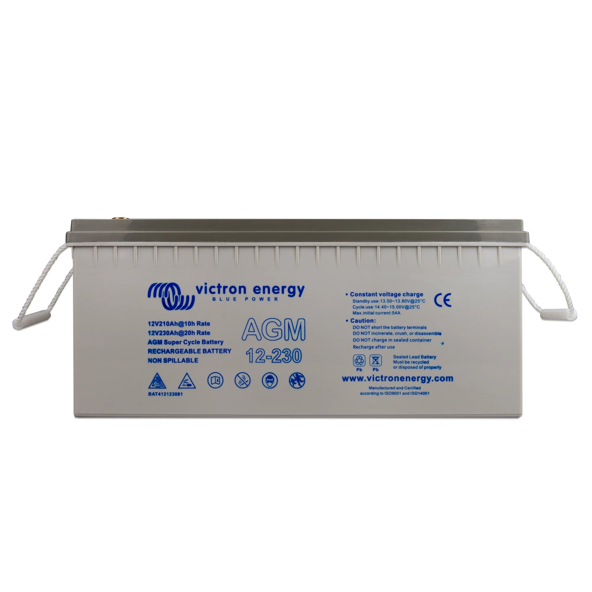 VoltaconSolar - BAT412123081 - 12V/230Ah AGM Super Cycle Batt. (M8)