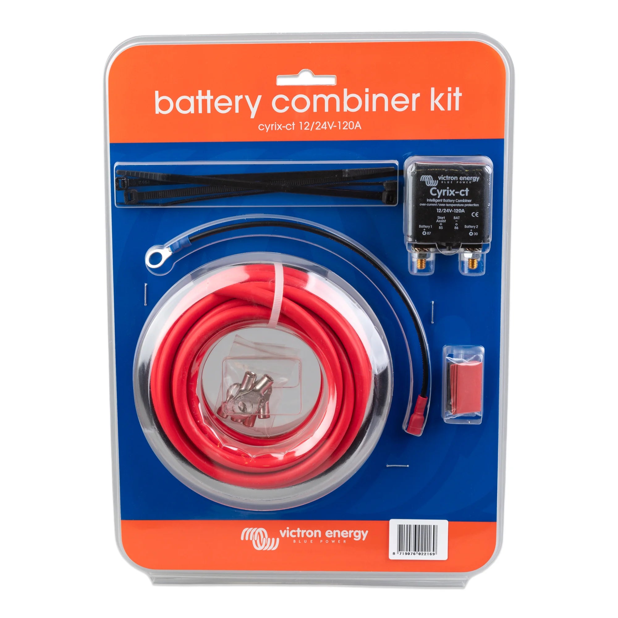 VoltaconSolar - CYR010120110R - Cyrix-ct 12/24V-120A Battery Combiner Kit Retail
